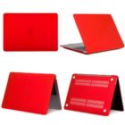 Coque macbook air M1 rouge