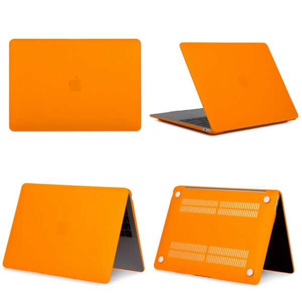 Coque macbook air M1 orange