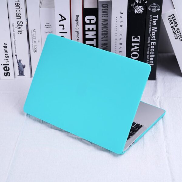 Coque macbook pro 13 bleu turquoise