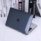 Coque macbook pro 13 noir cristal