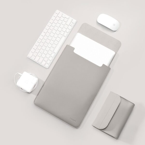 Pochette macbook pro 13 gris